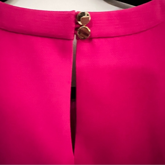 Kate Spade Pink Demi Shift Dress - Scallop Hem - Women's Size 2 - Picture 16 of 17